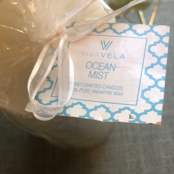 #65b NWOT Ocean Mist Scented Candle - Picture 3 of 13